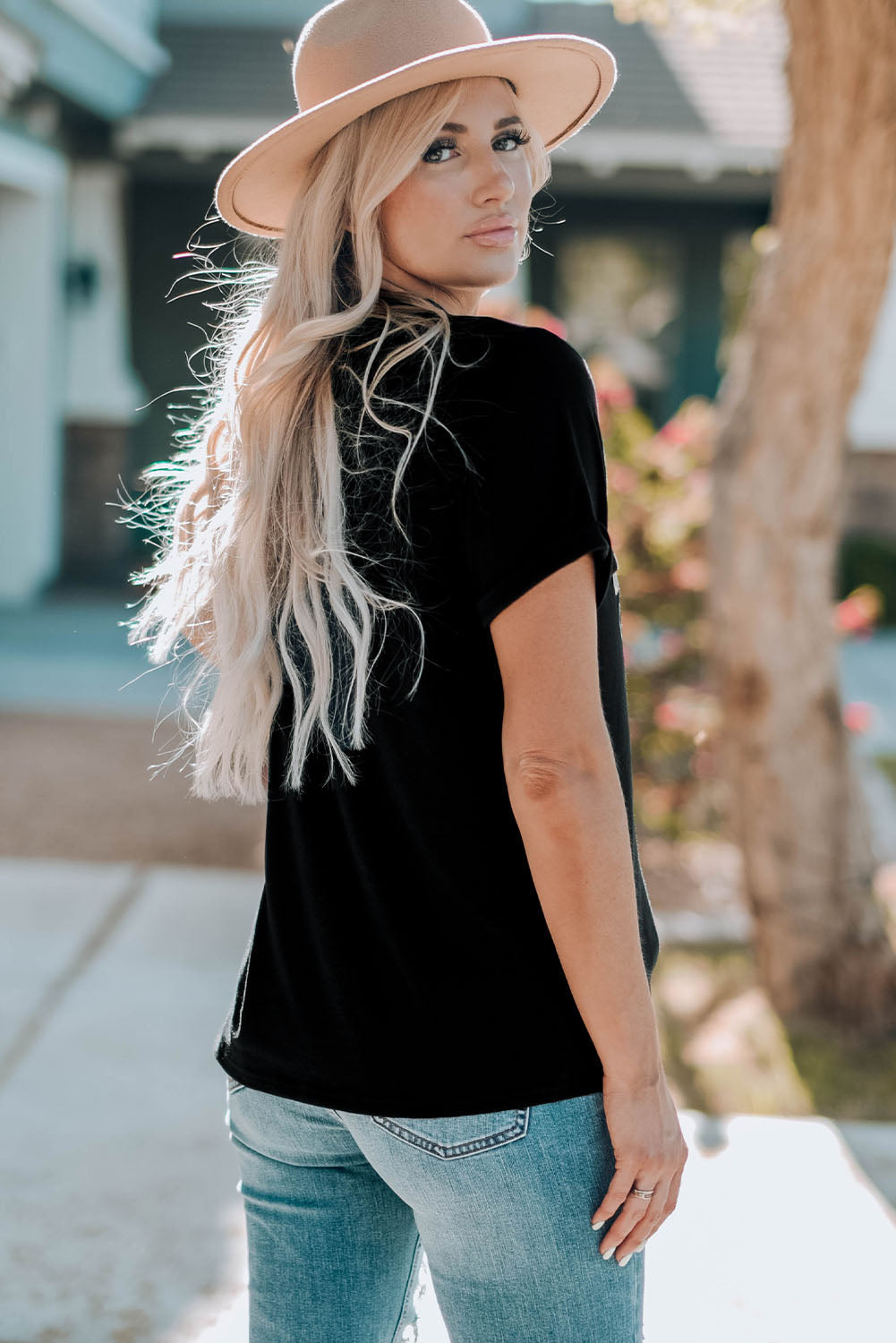 Sierra MAMA Chenille Graphic Tee-2