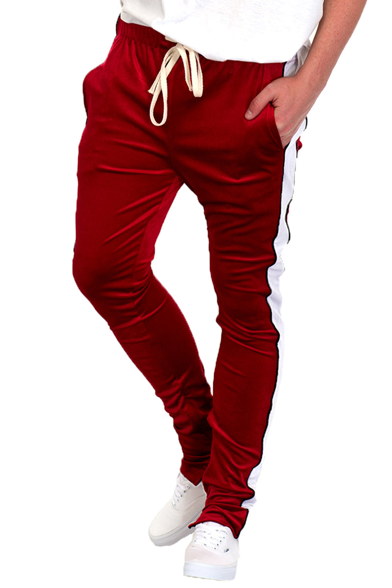 Velour Pipe Track Pants